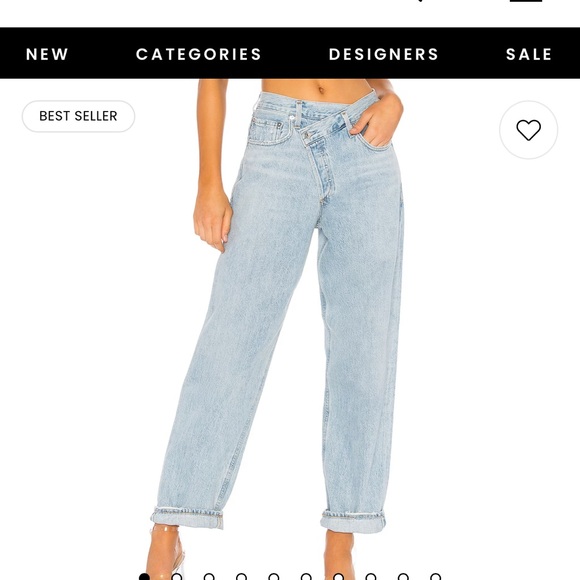 Criss Cross Upsized Jean AGOLDE - Picture 5 of 5